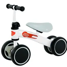 Bicicleta De Equilíbrio Infantil Até 20Kg Branco - Castela