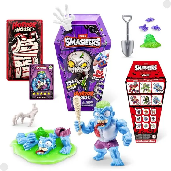 Zuru Smashers Horror House Series 1 C/ 15 Surpresas F0173-6C - Fun