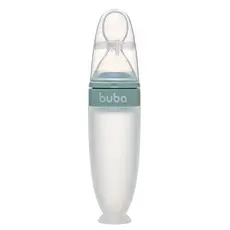 Colher Dosadora em Silicone Com Ventosa Verde 18881 - Buba