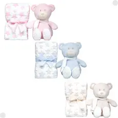 Kit Soninho Ursinho com Mantinha Infantil - Buba