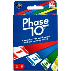 Jogo de Cartas Phase Fase 10 W5800 - Mattel