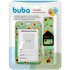 Crachá de Identificação Deficiências Ocultas Girassol 21110 - Buba