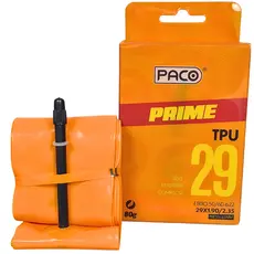 Camara Ar Tpu Aro 29 1.90x2.35 Paco Bico Fino 65mm Mtb Leve Compacto Bico Presta