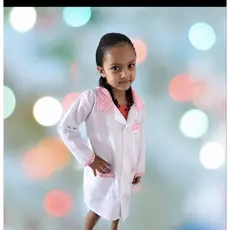 Jaleco Infantil Personalizado com nome e tema