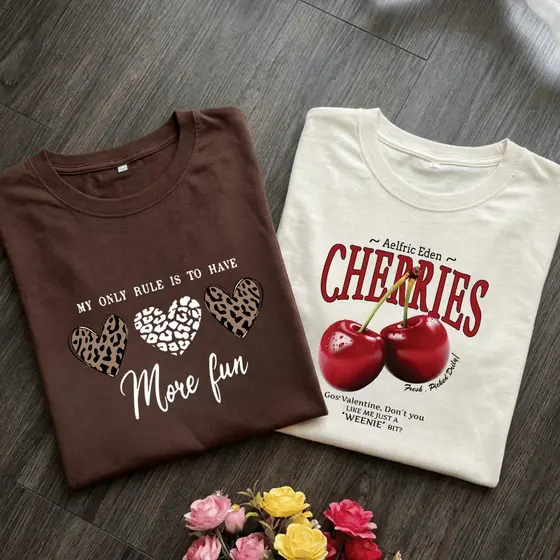 Kit 2 Camisetas Feminina 100% Algodão T-shirt Confortável academia Basica SNOPPY elegante estilosa plus size