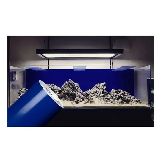 Vinil Adesivo Azul marinho Para Aquários 50cm X 50cm