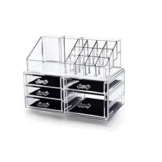 Organizador Cosméticos Porta Maquiagem De Acrílico 5 Gavetas