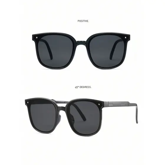 Óculos de sol dobráveis com case oculos de sol feminino/masculino modelo 2023 enviado do Brasil