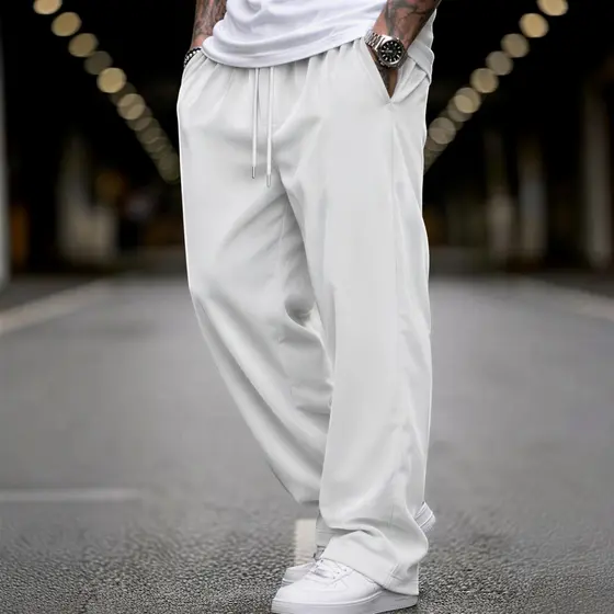Calça Balão Sarja Baggy Larga Estonada Oversized Streetwear Skatista  Jeans Premium Moda Outono e Inverno Diversas cores