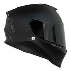 Capacete Moto Mormaii M1 Original + Narigueira Preto Fosco