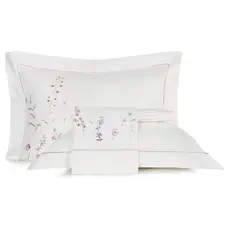 Jogo de Cama Queen Bordado 4 Peças Altenburg 100% Algodão Cetim 300 Fios Floreô