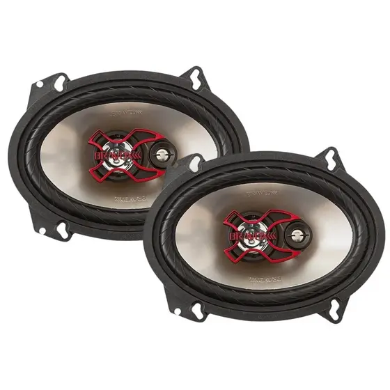 Alto Falante Bravox Triaxial 5x7 Pol e 6x8 Pol 100 W Rms