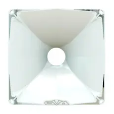 Cone Corneta Jarro Lente Aluminio Gvm 1775 Parafuso 2 Polegadas Branco