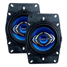 Par Alto Falante Hurricane 4 e 4x6 Pol Quadriaxial 110W Rms