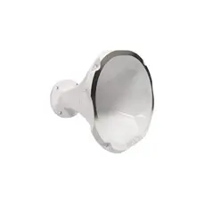 Cone Corneta Lente Jarro Jaraoo Aluminio Gvm 2375 2 Polegadas Branco