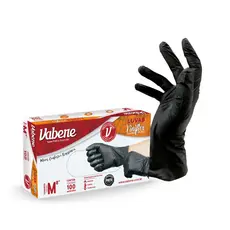 Luvas Viniflex Vabene Black - P M G c/100