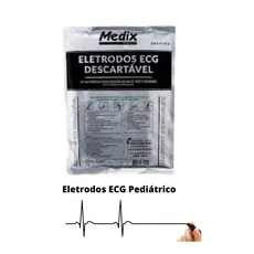 Eletrodos ECG Pediátrico para exames UTI Eletro