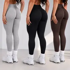 Calça Legging Levanta Bumbum Feminina Cós Alto Academia Fitness Modeladora Confortável Praia Hot