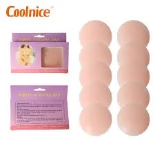 Kit com 2 Pares Protetor De Mamilo Silicone Tapa Bico Seio Adesivo Invisível Reutilizável Lavável