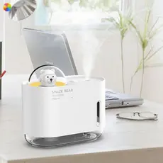 Umidificador para Quarto De Névoa Fria Ultrasônicos Mini Luz Noturna Portátil De Ar Colorido