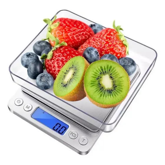 Mini Balança Digital De Bolso E Alta Precisao 0,1g Ate 500g