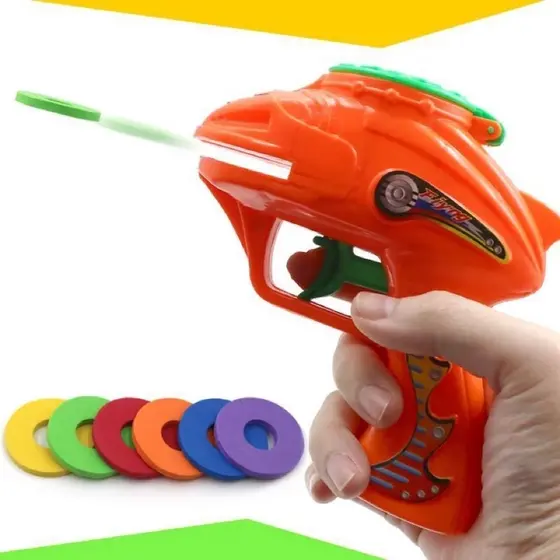 Arma de Frisbee Brinquedo Criança ENVIO IMEDIATO
