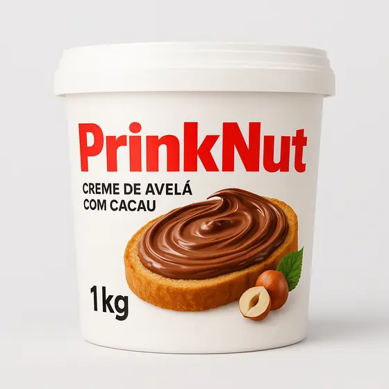 Creme De Avelã Prinknut Balde 1kg/2kg/350g