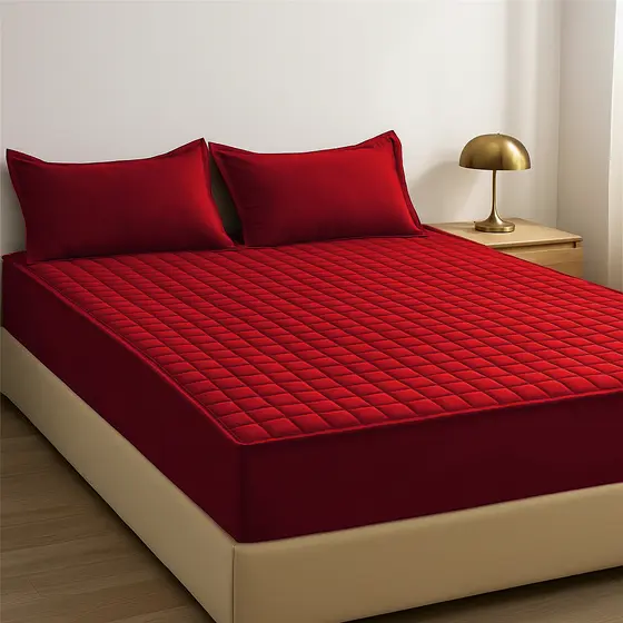 Capa de Colchão Casal Impermeável com Elástico cama Box Berço, Solteiro, Casal, Queen, King