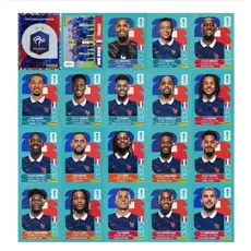 França - Figurinhas Originais Avulsas Copa do Mundo Fifa 2026 (POR) (venda unitária)