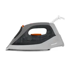 Ferro Mallory Jupiter Maxx 2 Em 1: A Seco Ou A Vapor - Base Antiaderente Cinza 127v