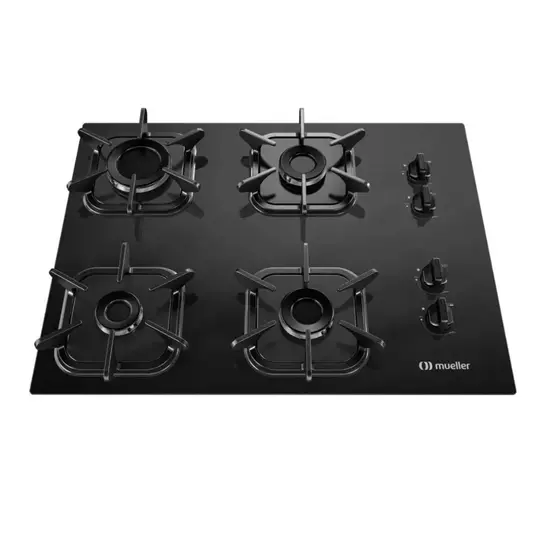 Cooktop 4 Bocas Preto Mueller  G5 601270001 BIVOLT