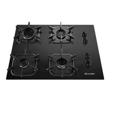 Cooktop 4 Bocas Preto Mueller  G5 601270001 BIVOLT