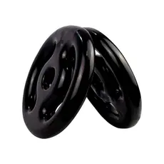 Par Anilhas Emborrachadas 1 a 5 kg One Life Sports Treino de Força Musculação