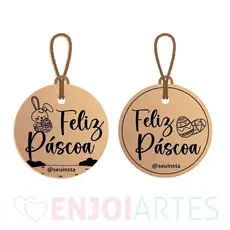 30 Tag Kraft Feliz Páscoa