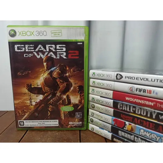 Jogo Gears of War 2 Original para Xbox 360 - Midia Física
