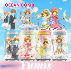 Refrigerante Ocean Bomb Lata 330 ml Sakura Card Captors e Sailor Moon