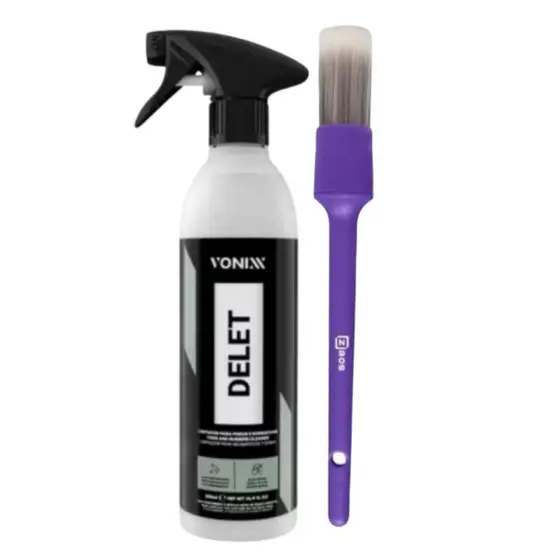 Vonixx Delet Limpador De Pneus Borrachas Pincel Limpeza Automotiva