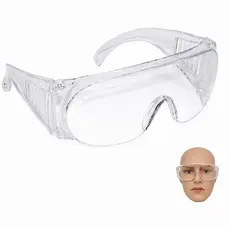 Oculos de Protecao Seguranca  Incolor EPI Premium