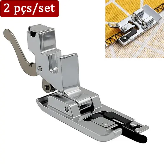 【Promoção】Sapata Calcador Ponto Overlock Acabamento Chulear Patchwork.