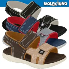 Sandália Papete Infantil Menino Molekinho Masculina Básica Conforto ORIGINAL