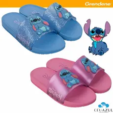 Sandália Papete Infantil Feminino Grendene Disney Stitch Filme Stich Lançamento