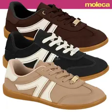 Tênis Feminino Moleca Casual Conforto Retrô 