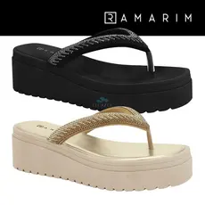 Tamanco Feminino Ramarim Flatform Chinelo Dedo Ultra Conforto ORIGINAL