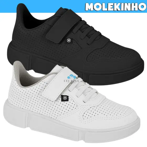 Tênis Infantil Molekinho Menino Casual Escolar Conforto Original