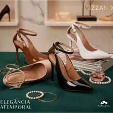 Sapato Feminino Vizzano Scarpin Salto Alto Fino Verniz Elegância