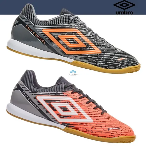  Chuteira Futsal Umbro Masculina Gravity Quadra Conforto