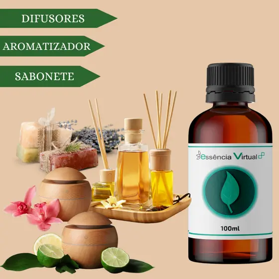 Essência Concentrada - 100ml - Aromatizante Difusor - 1 Unidade