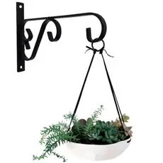 Suporte Ferro MF20 Rústico Mão Francesa ideal Jardim Pendurar Plantas Flores Samambaia Xaxim Vasos