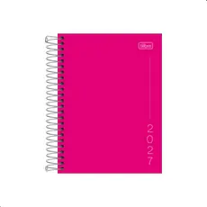Agenda 2027 Tilibra Pepper Rosa Espiral Compacta 11,4x16,4 Planejamento Diário Escolar Profissional