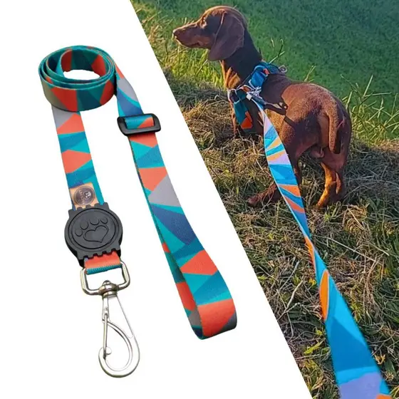 Guia Longa Com 2 Metros de Comprimento Para Pets
